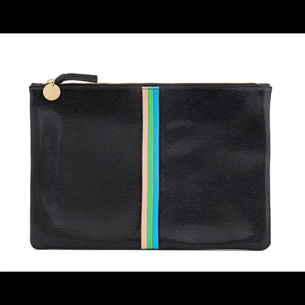 Clare V Flat Clutch-New leather